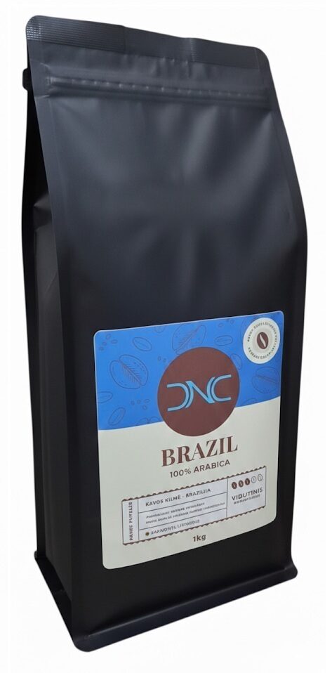 DNC Brazil 100% Arabica kafijas pupiņas 1 kg